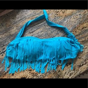 New fringe bikini top - no tag